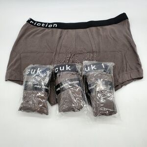4-pack FCUK Friction Men's Gray Underwear One Size Fits All